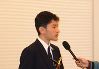 最優秀・県知事賞を受賞された草分裕也さん