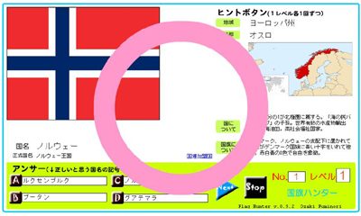 国旗ハンター