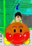 アンパンマンといとこ